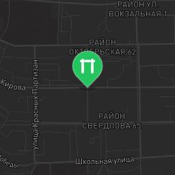 Map showing where Bodyweight gym - Teplogorskoe - Calisthenics workout is