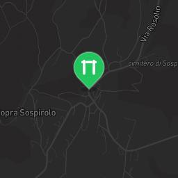Map showing where Sospirolo - Outdoor Gym - Parco del Mis is