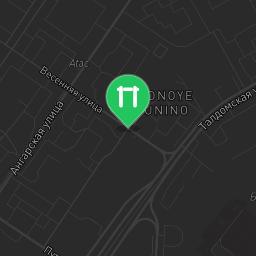 Map showing where Moscow - Calisthenics Park - Новая Улица is