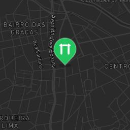 Map showing where Outdoor gym - Itaúna - Calisthenics workout is