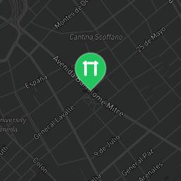 Map showing where Outdoor workout - Avellaneda - Calisthenics workout is
