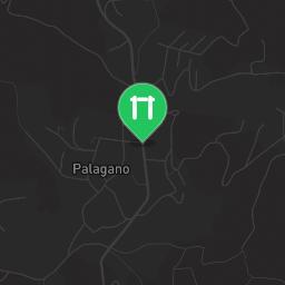 Map showing where Outdoor Gym Parco Palagano is