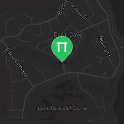 Map showing where Outdoor Gym Coral Cove is
