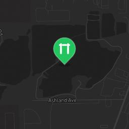 Map showing where Aurora (IL) - Outdoor Exercise Gym - Mc Cleery Elementary School is