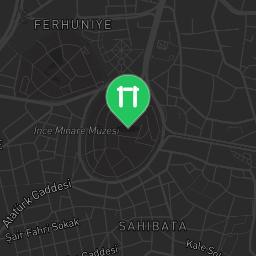 Map showing where Public gym park - Konya - Calisthenics workout is
