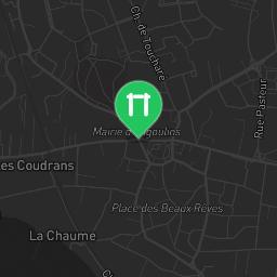 Map showing where Bodyweight workout - Angoulins - Calisthenics workout is