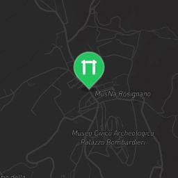 Map showing where Calisthenics Park in Castiglionchello is