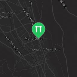 Map showing where Vallon Dore - Calisthenics Equipment - Rue du Vallon Dore is