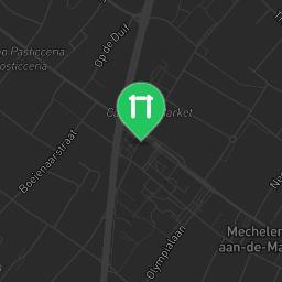 Map showing where Outdoor Gym Maasmechelen is