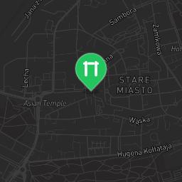 Map showing where Bodyweight gym - Tczew - Calisthenics workout is