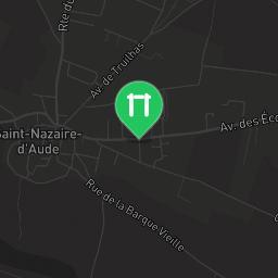 Map showing where Parc Street Workout Transalp Saint-Nazaire-d'Aude is