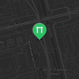 Map showing where Saint Petersburg - Calisthenics Gym - Пр-Кт Космонавтов is