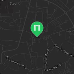 Map showing where Bodyweight workout - Vertou - Calisthenics workout is