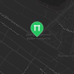 Map showing where Zhukovsky - Calisthenics Park is