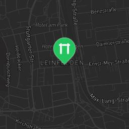 Map showing where Leinfelden - Fitness Trail - Aktivpark is
