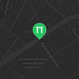 Map showing where Outdoor Fitness Sokolniki is