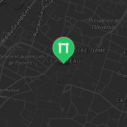 Map showing where Poitiers - Calisthenics Park - Barmania.PRO is