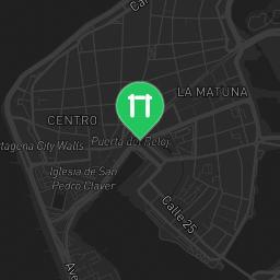 Map showing where Barras cielo abierto is