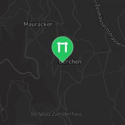 Map showing where Vita Parcours Bürchen is