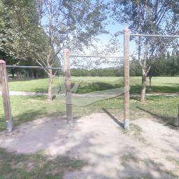 Calisthenics spot 3 high bars