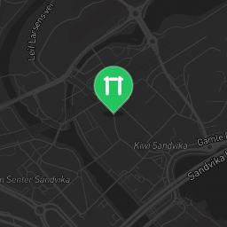Map showing where Sandvika - Street Workout Park - Brambanis is