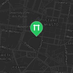 Map showing where Bodyweight training - Poznań - Calisthenics workout is