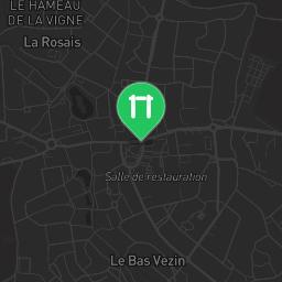 Map showing where Outdoor fitness - Vezin-le-Coquet - Calisthenics workout is
