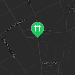 Map showing where Bogradsky - Street Workout Park - 655340 is