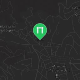 Map showing where Outdoor Fitness Detrás del Sorli is