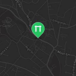 Map showing where Pinxton - Calisthenics Park - Kirkstead Rd is