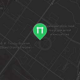 Map showing where Bryansk - Street Workout Park - 241028 is