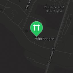 Map showing where Mönchhagen - Outdoor Exercise Park - Am Kegel is