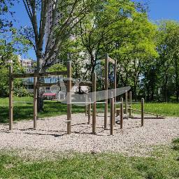 Map showing where Bologna - Outdoor Fitness Corner- Parco Don Bosco is
