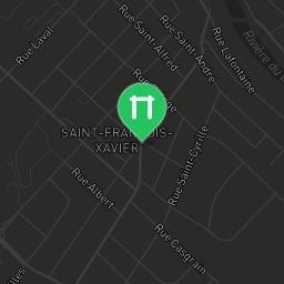 Map showing where Terrebonne - Pull up bar - Rue Saint-François-Xavier is