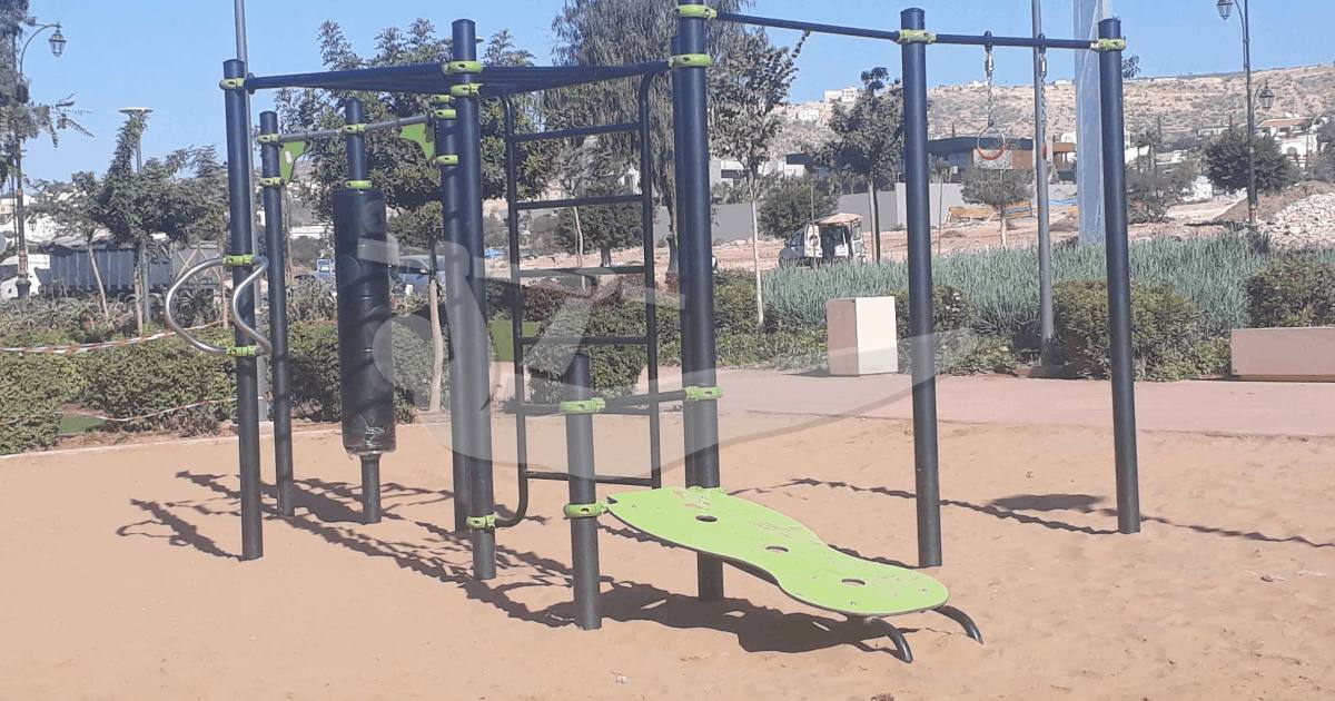 Charraf Agadir Park — an outdoor calisthenics spot in Morocco