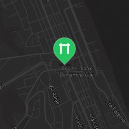 Map showing where Outdoor gym - Porto Sant'Elpidio - Calisthenics workout is