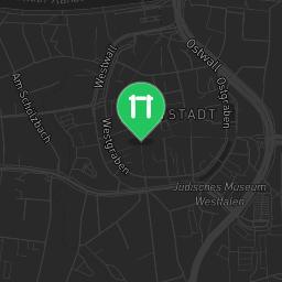Map showing where Dorsten - Parkour Park - Bahntrasse is