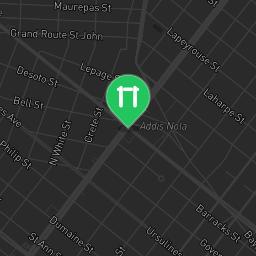 Map showing where New Orleans - Outdoor-Fitness-Park - Lafitte Greenway - Fitlot is