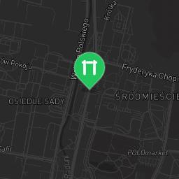 Map showing where Outdoor workout - Pruszcz Gdański - Calisthenics workout is