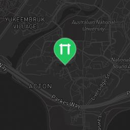 Map showing where Outdoor Workout Canberra is