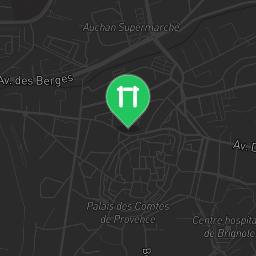 Map showing where Aire de fitness AirFit - Brignoles is