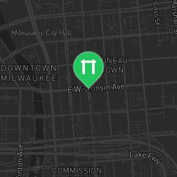 Map showing where Milwaukee - Street Workout Park - Bradford Beach Park is