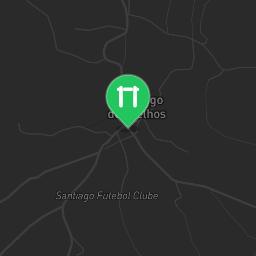 Map showing where Outdoor Gym Santiago dos Velhos is