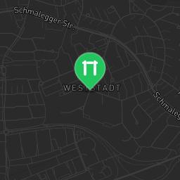 Map showing where Ravensburg - Outdoor Fitness Trail - Hochberg is