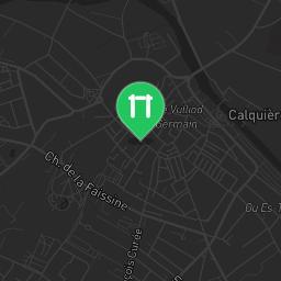 Map showing where Parc Street Workout Stade Piscenoi is