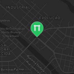 Map showing where Outdoor fitness training - São Ludgero - Calisthenics workout is