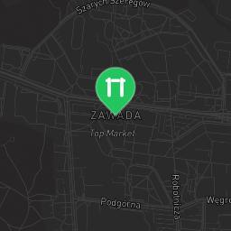 Map showing where Elbląg - Calisthenics Park - Zawada is