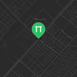 Map showing where Temara - Calisthenics Gym - Club Olympique is
