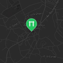 Map showing where Parque de Calistenia - Fabero is