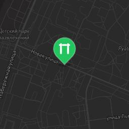 Map showing where Kirovsk - Calisthenics Gym - Автошкола is